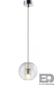 Светильник подвесной Crystal Lux BELEZA SP1 B CHROME - цена и фото